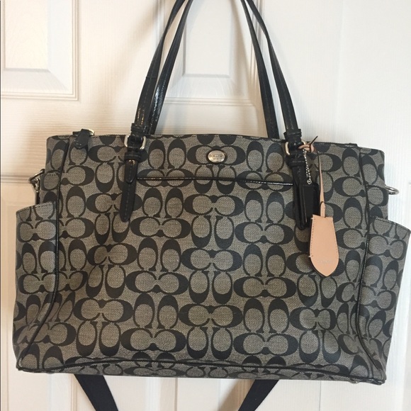 Coach Handbags - ❤️ *Free Shipping❤️ Authentic Coach-Coated Cotton